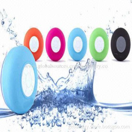 Portable Wireless Mini Waterproof Bluetooth Speaker with 3W x 1 Output Power, 5V DC Voltage
